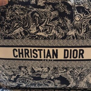 Authentic dior large book tote. Classic design